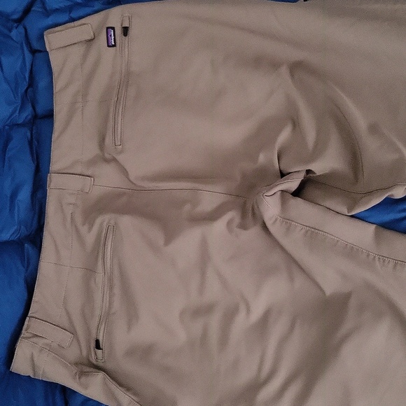 Patagonia Crestview ice climbing softshell pant mens 36 tan - Picture 8 of 16